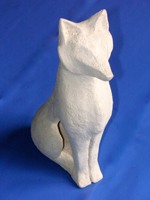 Wolfsskulptur