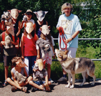 Kinder und Team